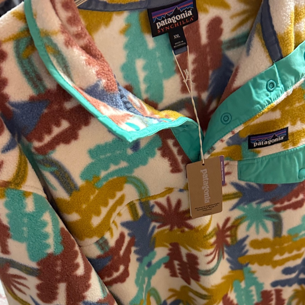 Patagonia Synchilla Multicolor Fleece Jacket